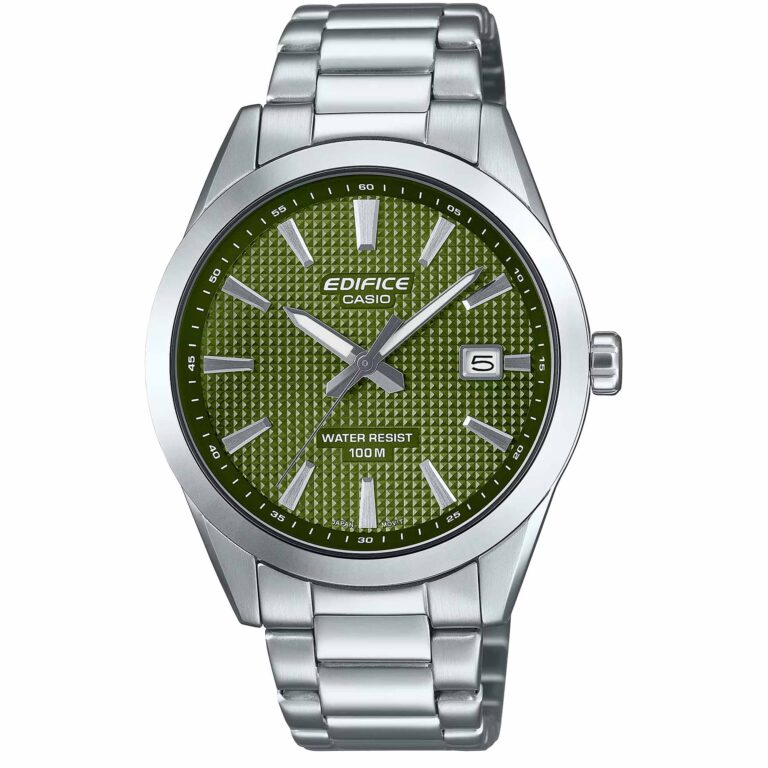 ساعت مچی مردانه کاسیو ادیفایس صفحه سبز CASIO EDIFICE EFV-160D-3AV