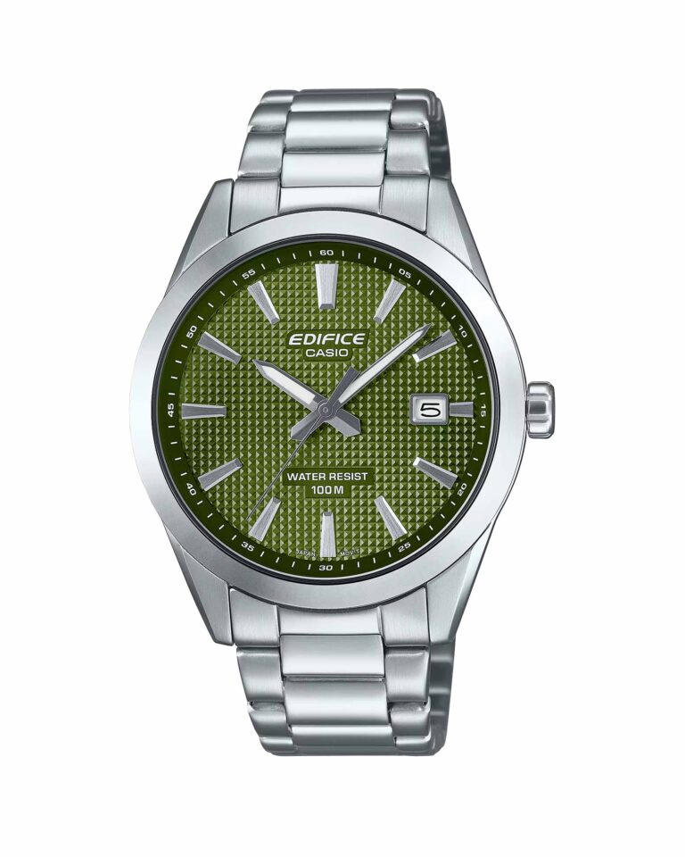 ساعت مچی مردانه کاسیو ادیفایس صفحه سبز CASIO EDIFICE EFV-160D-3AV