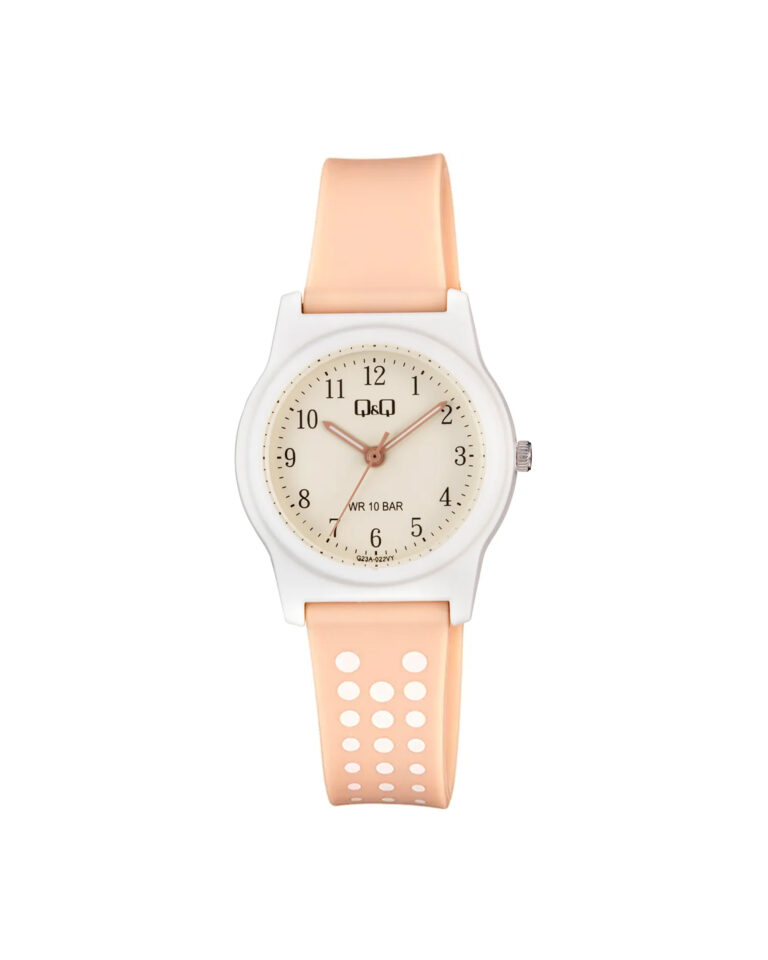 ساعت مچی زنانه کیو کیو صورتی رنگ Q&Q G23A-022VY