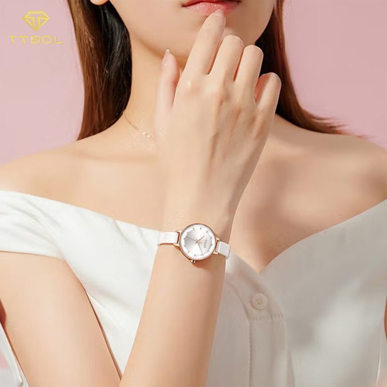 ساعت مچی زنانه جولیوس بند سرامیکی JULIUS JA-1348A