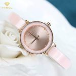 ساعت مچی زنانه جولیوس صفحه رزگلد JULIUS JA-1348B