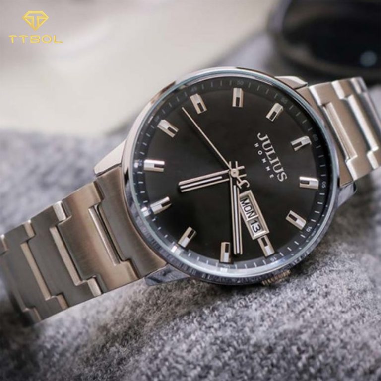 ساعت مچی مردانه تقویم دار جولیوس JULIUS JAH-114C