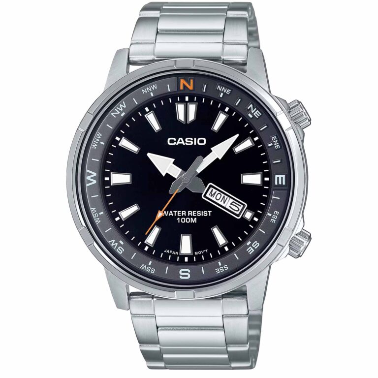 ساعت مچی مردانه کاسیو قطب نما CASIO MTD-130D-1A4V