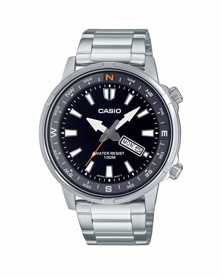 ساعت مچی مردانه کاسیو قطب نما CASIO MTD-130D-1A4V