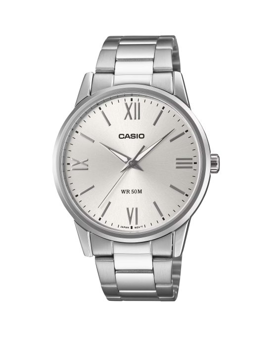 ساعت مچی مردانه کاسیو بند استیل CASIO MTP-1303DD-7AV