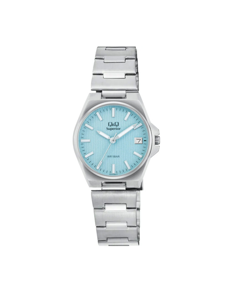 ساعت مچی زنانه کیو اند کیو صفحه تیفانی Q&Q S22A-004VY