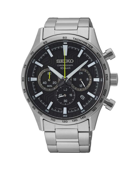ساعت مچی مردانه سیکو کرنوگراف شیشه سافایر SEIKO SSB413P1