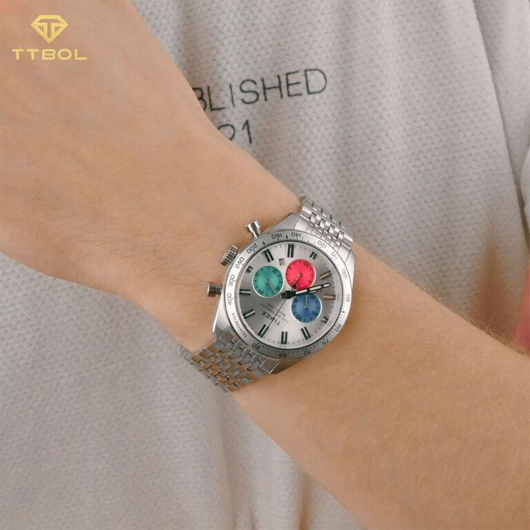 ساعت مچی مردانه تایمکس با موومنت کرنوگراف TIMEX TW2V42400