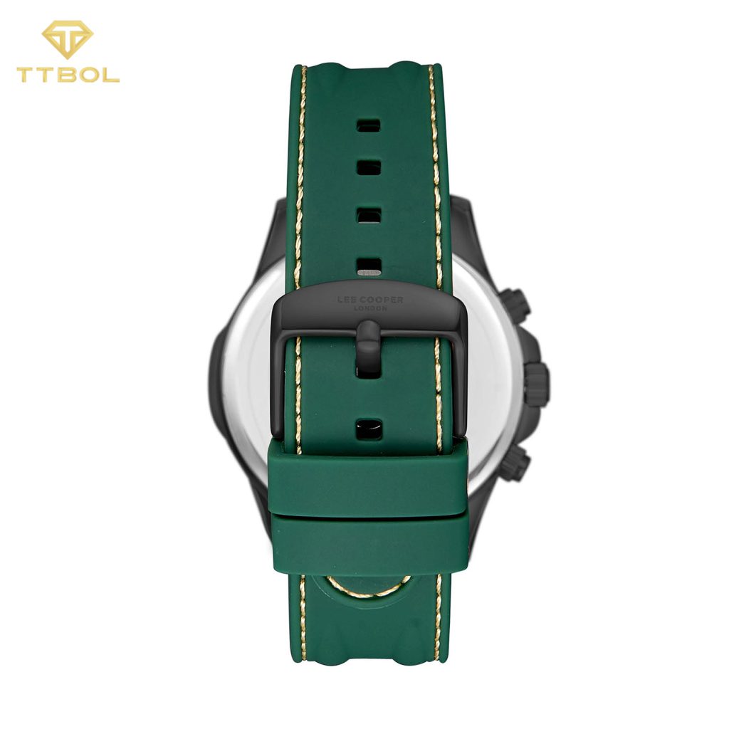 ساعت مچی مردانه لی کوپر بند سبز رنگ LEE COOPER LC08048.077