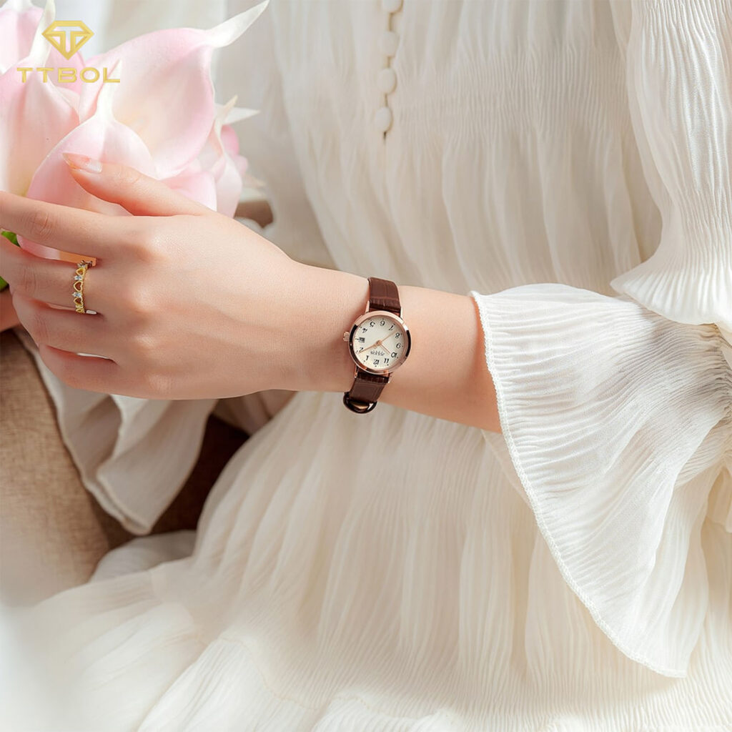 ساعت مچی زنانه جولیوس تاریخ دار JULIUS JA-1404B