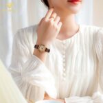 ساعت مچی زنانه جولیوس چرمی JULIUS JA-1404C