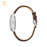 ساعت مچی مردانه سیکو بند چرم SEIKO 5 SRPJ89K1