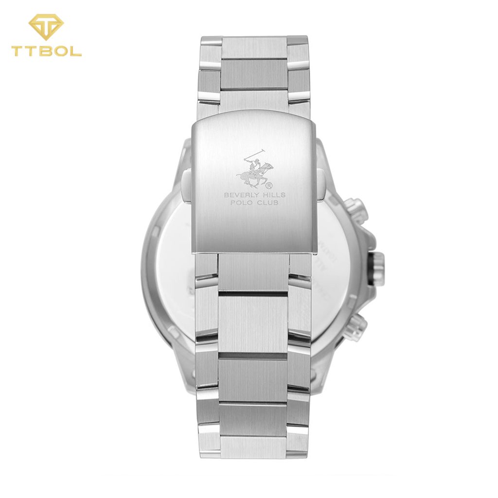 ساعت مچی مردانه بورلی هیلز پولو کلاب بند استیل BEVERLY HILLS POLO CLUB BP3651X.370