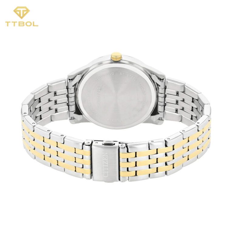 ساعت مچی مردانه سیتیزن سیلور طلایی CITIZEN BI5006-81P