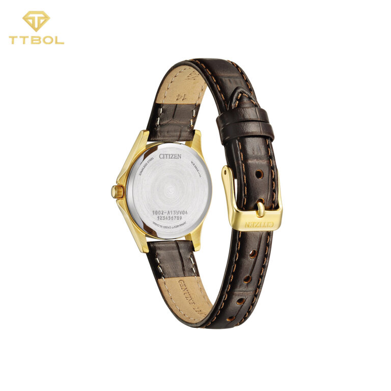 ساعت مچی زنانه سیتیزن بند چرمی CITIZEN EQ0612-07A