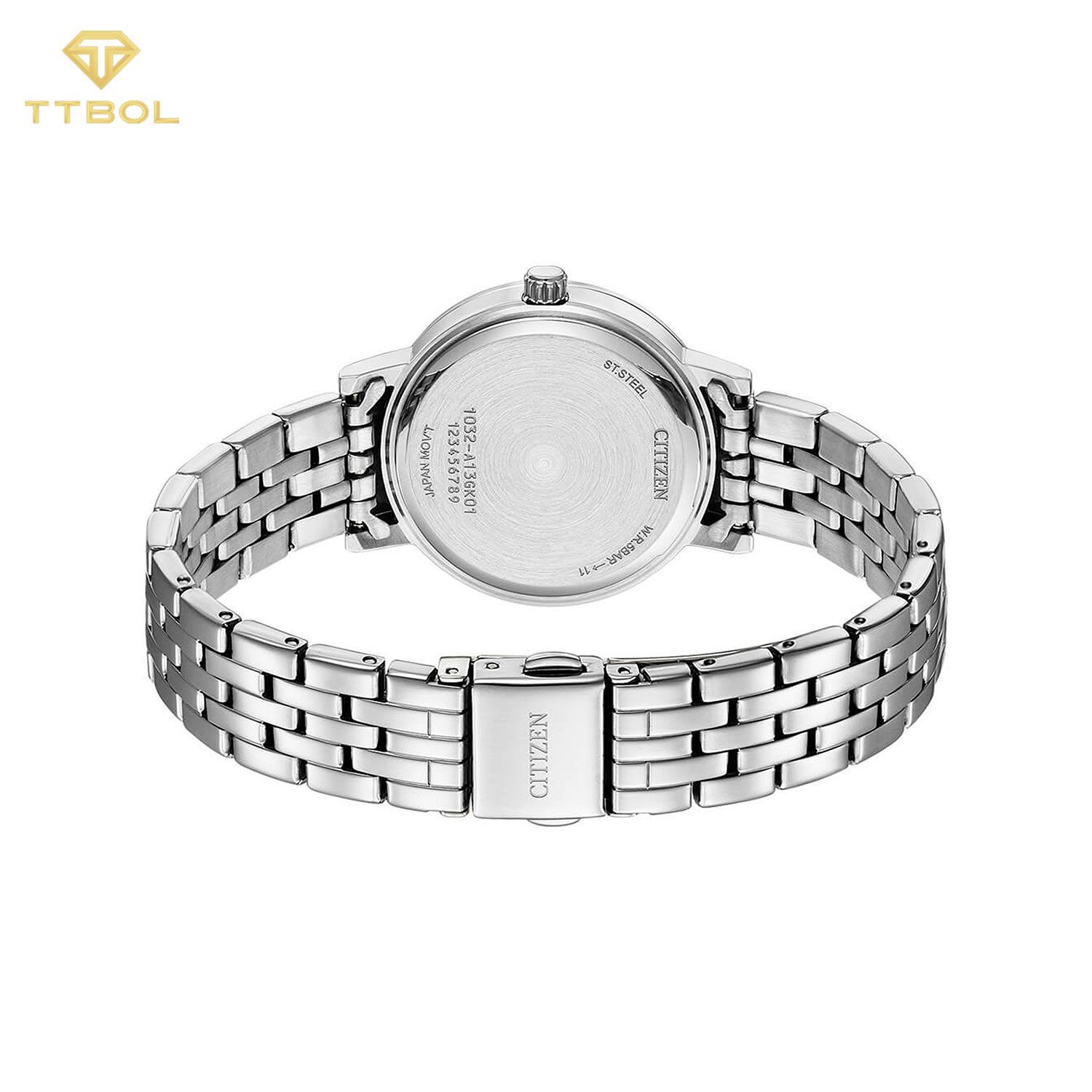 ساعت مچی زنانه سیتیزن بند فلزی CITIZEN EL3100-55A