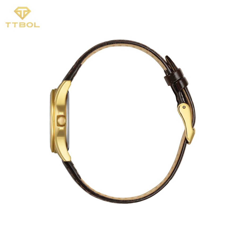 ساعت مچی زنانه سیتیزن طلایی رنگ CITIZEN EQ0612-07A