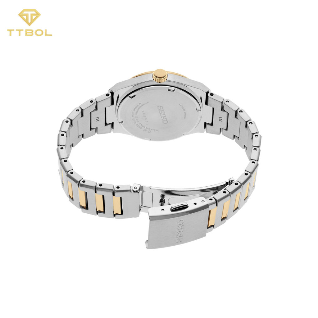 ساعت مچی زنانه سیکو سیلور طلایی SEIKO SUR604P1