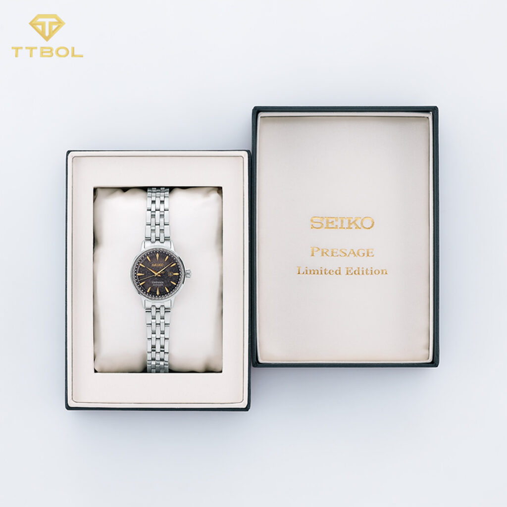 جعبه ساعت مچی زنانه سیکو پرساژ SEIKO PRESAGE SRE015J1
