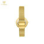 ساعت مچی زنانه لی کوپر بند حصیری طلایی LEE COOPER LC08136.170