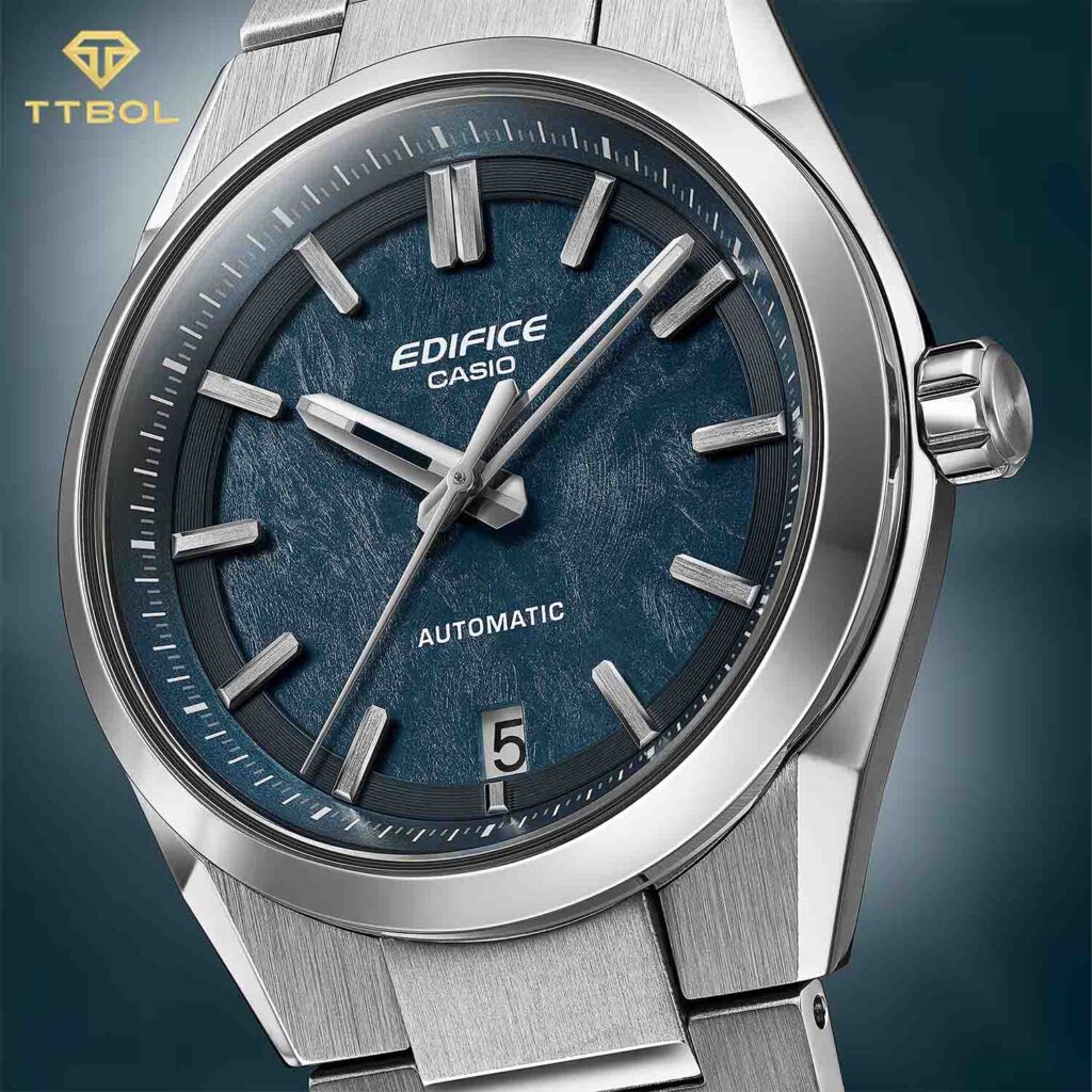 ساعت مچی مردانه کاسیو ادیفایس اتوماتیک شیشه ضد خش CASIO EDIFICE EFK-100D-2A