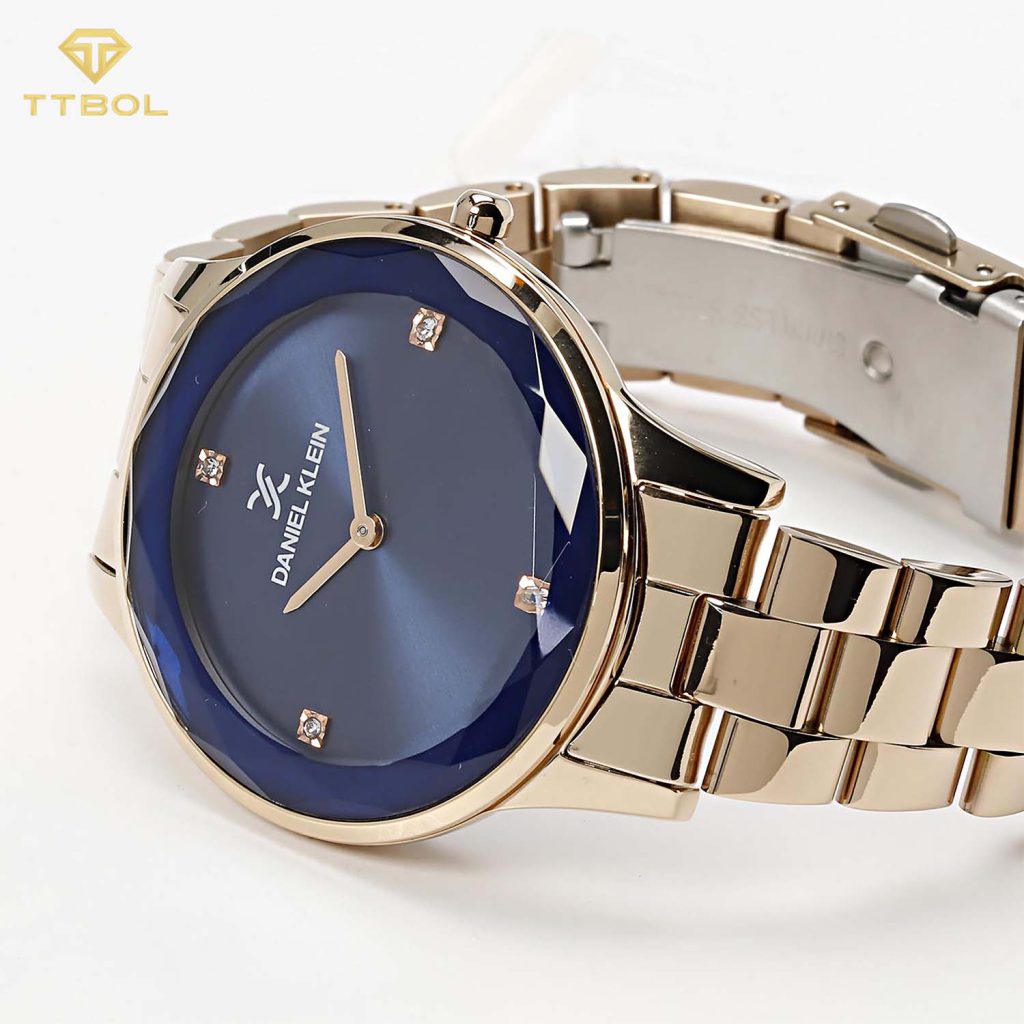 ساعت مچی زنانه دنیل کلین شیشه تراش خورده DANIEL KLEIN DK.1.12893-5
