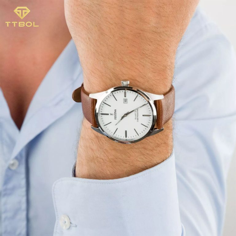 ساعت مچی مردانه فستینا FESTINA F20512/2 بند چرمی