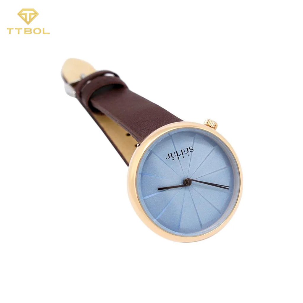 ساعت مچی زنانه جولیوس بند چرم JULIUS JA-1106D