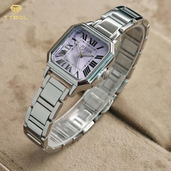 ساعت مچی زنانه جولیوس بند استیل JULIUS JA-1546B