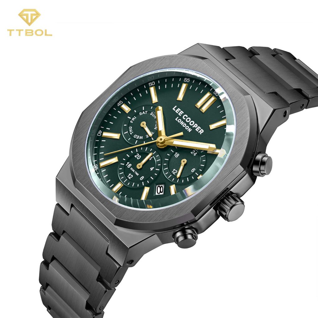 ساعت مچی مردانه لی کوپر صفحه سبز LEE COOPER LC08263.070