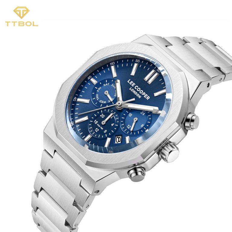 ساعت مچی مردانه لی کوپر صفحه سرمه ای LEE COOPER LC08263.390