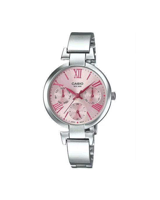 ساعت مچی زنانه کاسیو بند النگویی CASIO LTP-E404D-4A