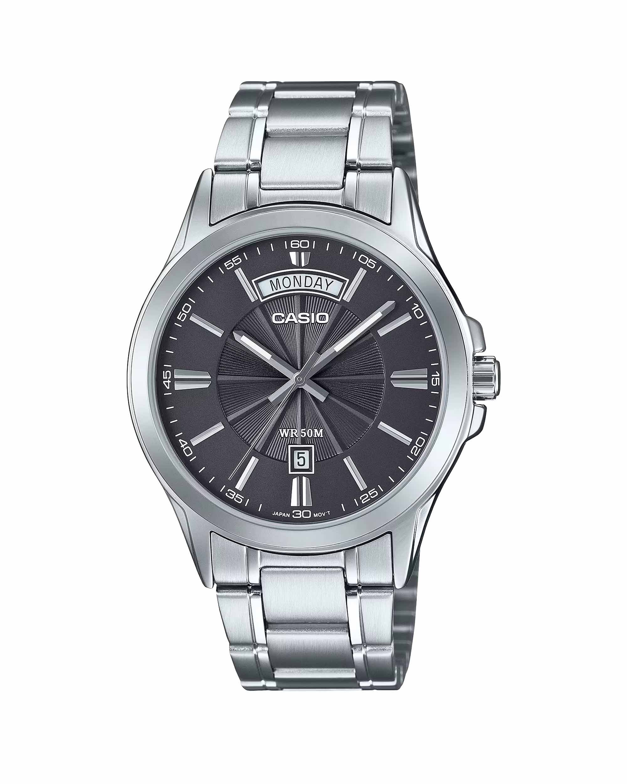 ساعت مچی مردانه کاسیو ضد آب CASIO MTP-1381D-8AV