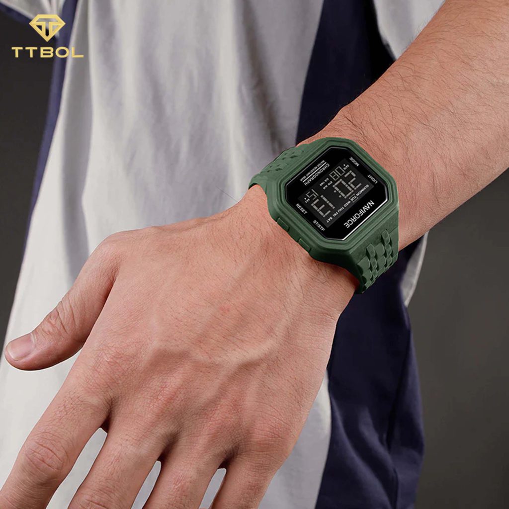 ساعت مچی مردانه ناوی فورس NAVIFORCE NF7116 GN/GN