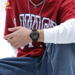 ساعت مچی مردانه ناوی فورس تک موتوره مشکی اسپرت NAVIFORCE NF8031 B/W/B