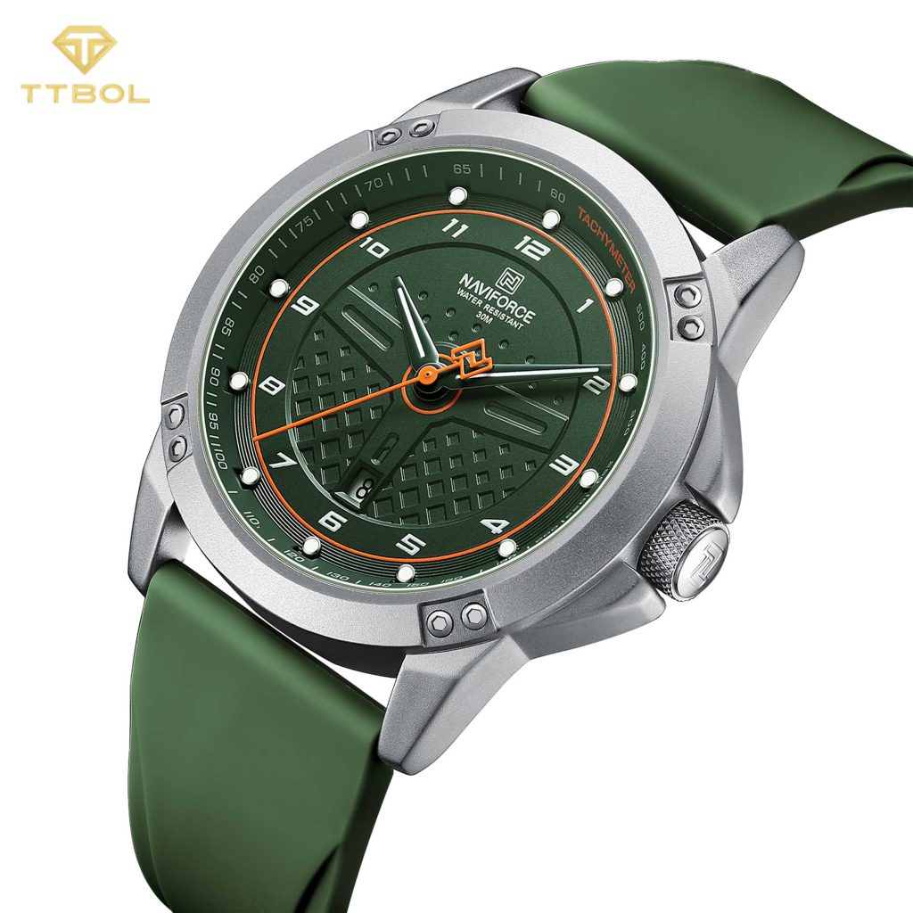 ساعت مچی مردانه ناوی فورس اورجینال NAVIFORCE NF8031 S/GN/GN
