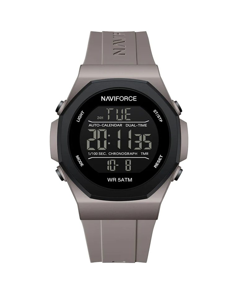 ساعت مچی مردانه ناوی فورس تمام دیجیتالی NAVIFORCE NF7117 B.GY/B.GY