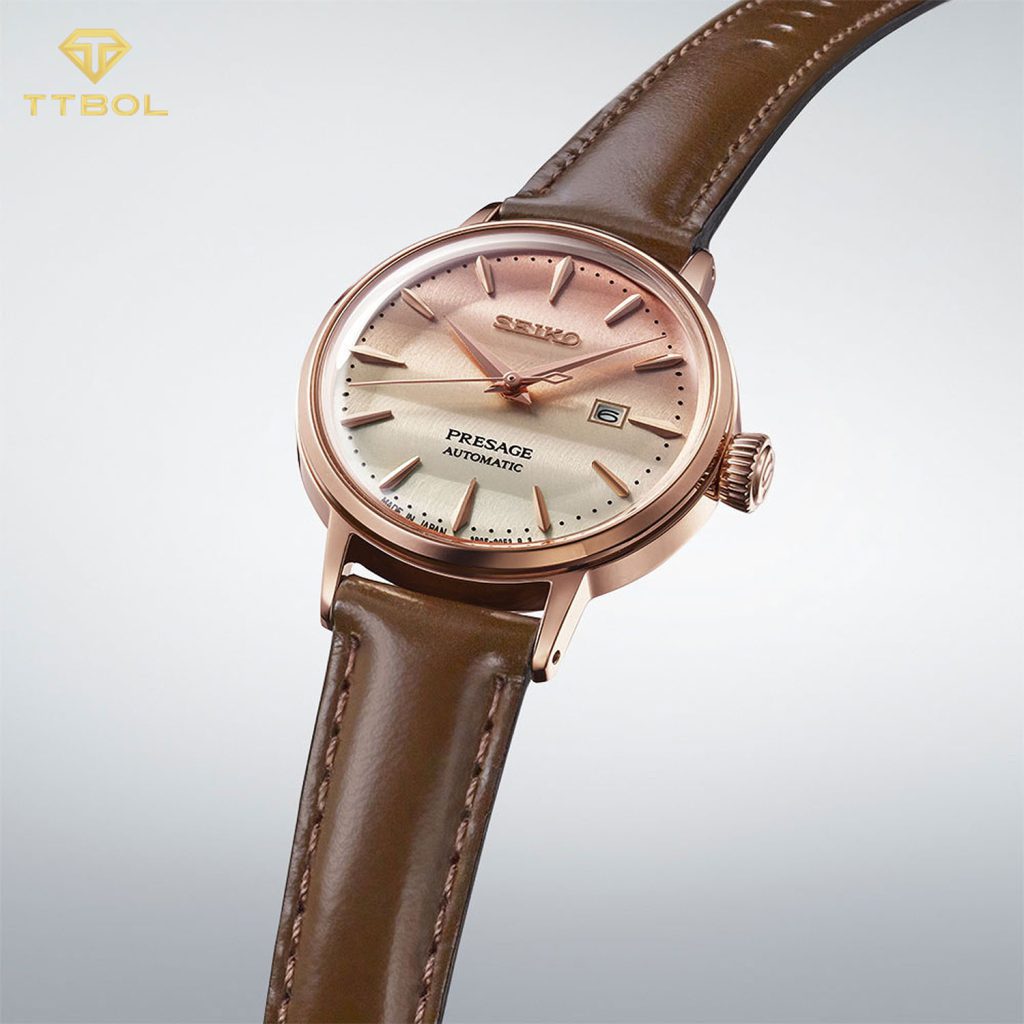 ساعت مچی زنانه سیکو پرساج بند چرمی SEIKO PRESAGE SRE014J1
