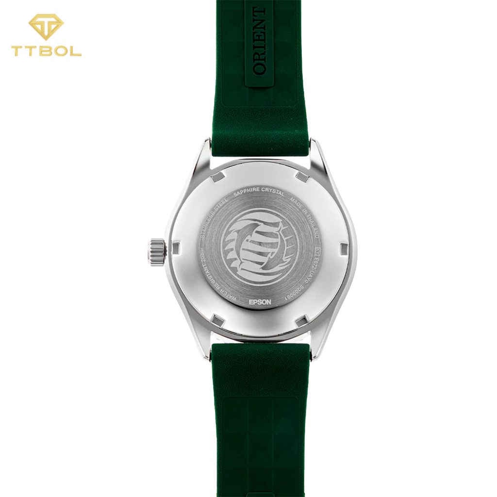 ساعت مچی مردانه اورینت بند سیلیکونی سبز ORIENT RA-AC0Q11E30B