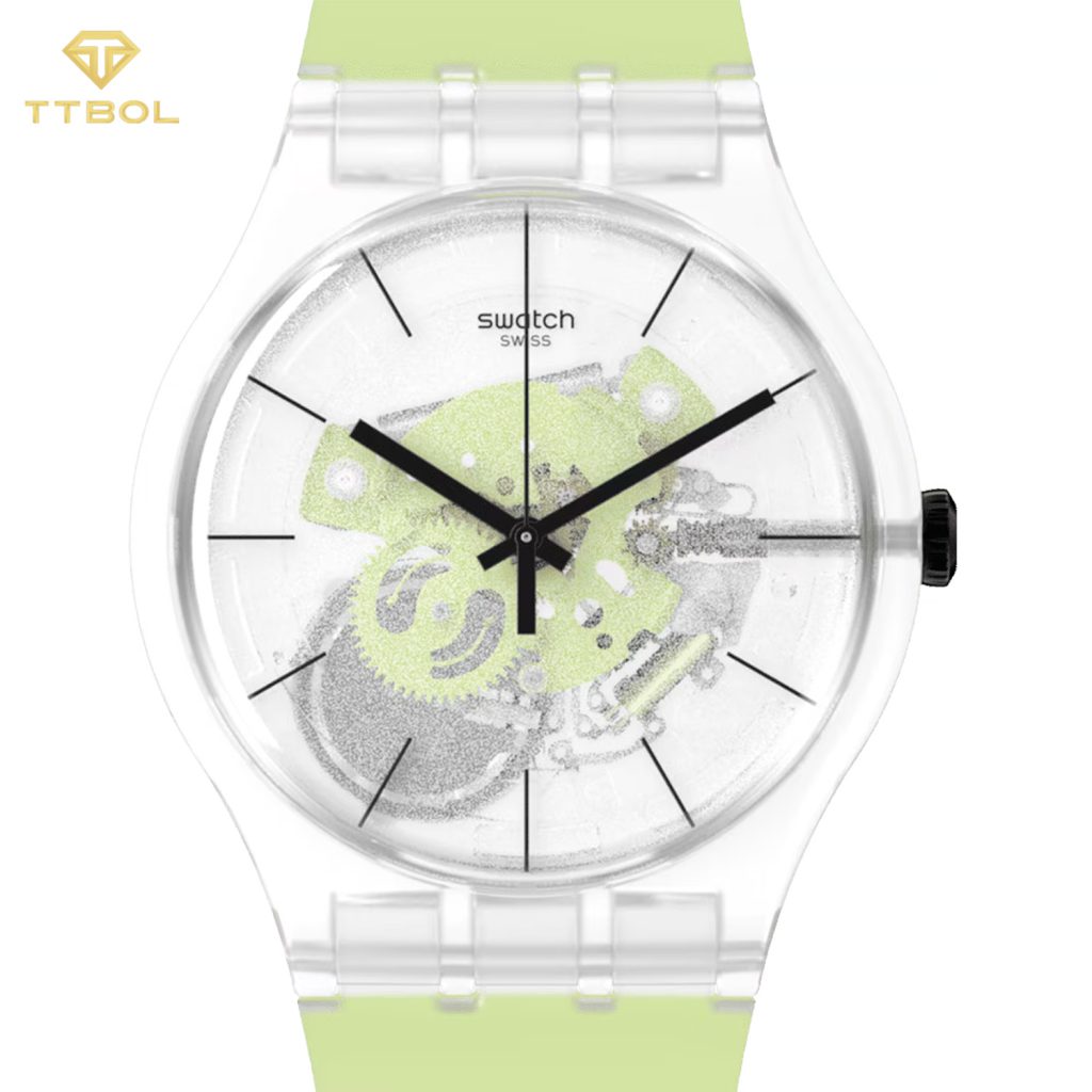 ساعت مچی سواچ صفحه شفاف SWATCH SO29K106