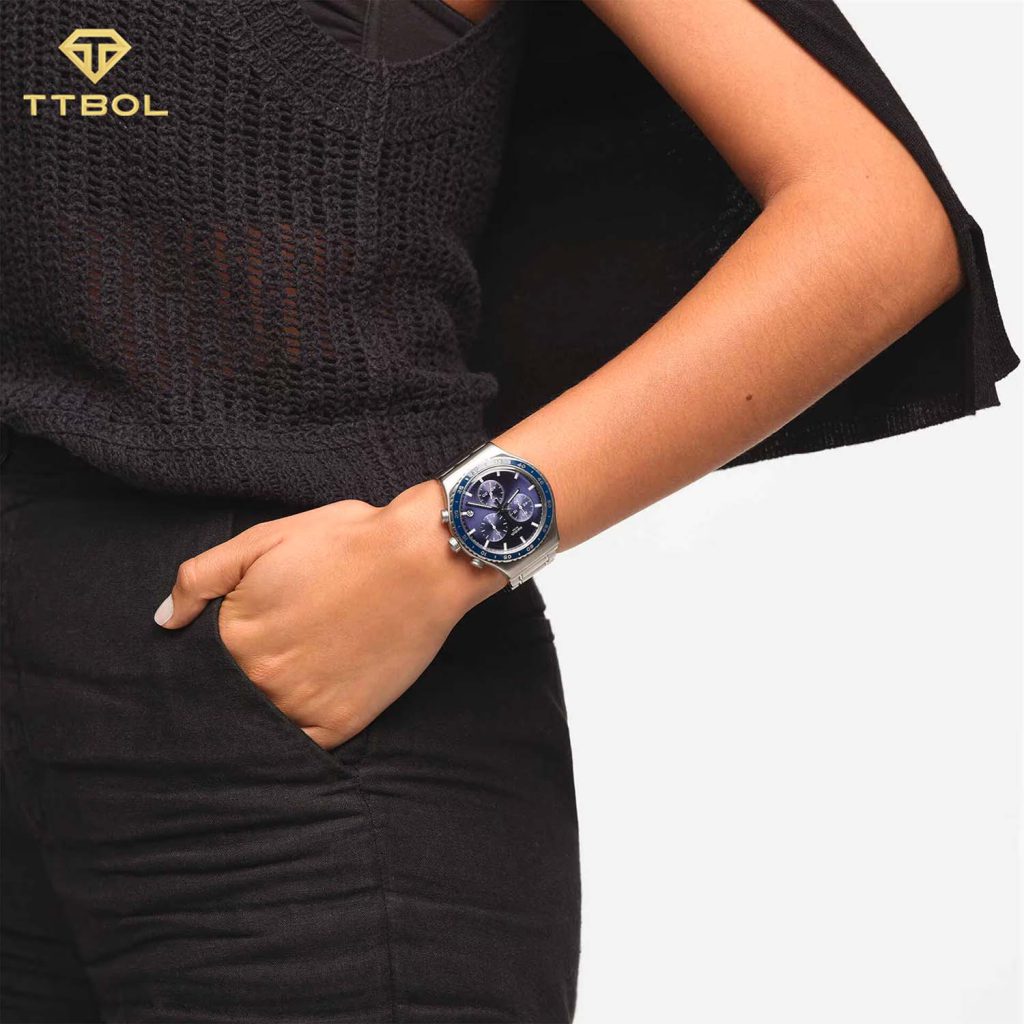 ساعت مچی سواچ کرنوگراف SWATCH YVS496G