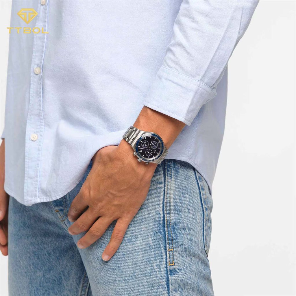 ساعت مچی سواچ سه موتوره SWATCH YVS496G