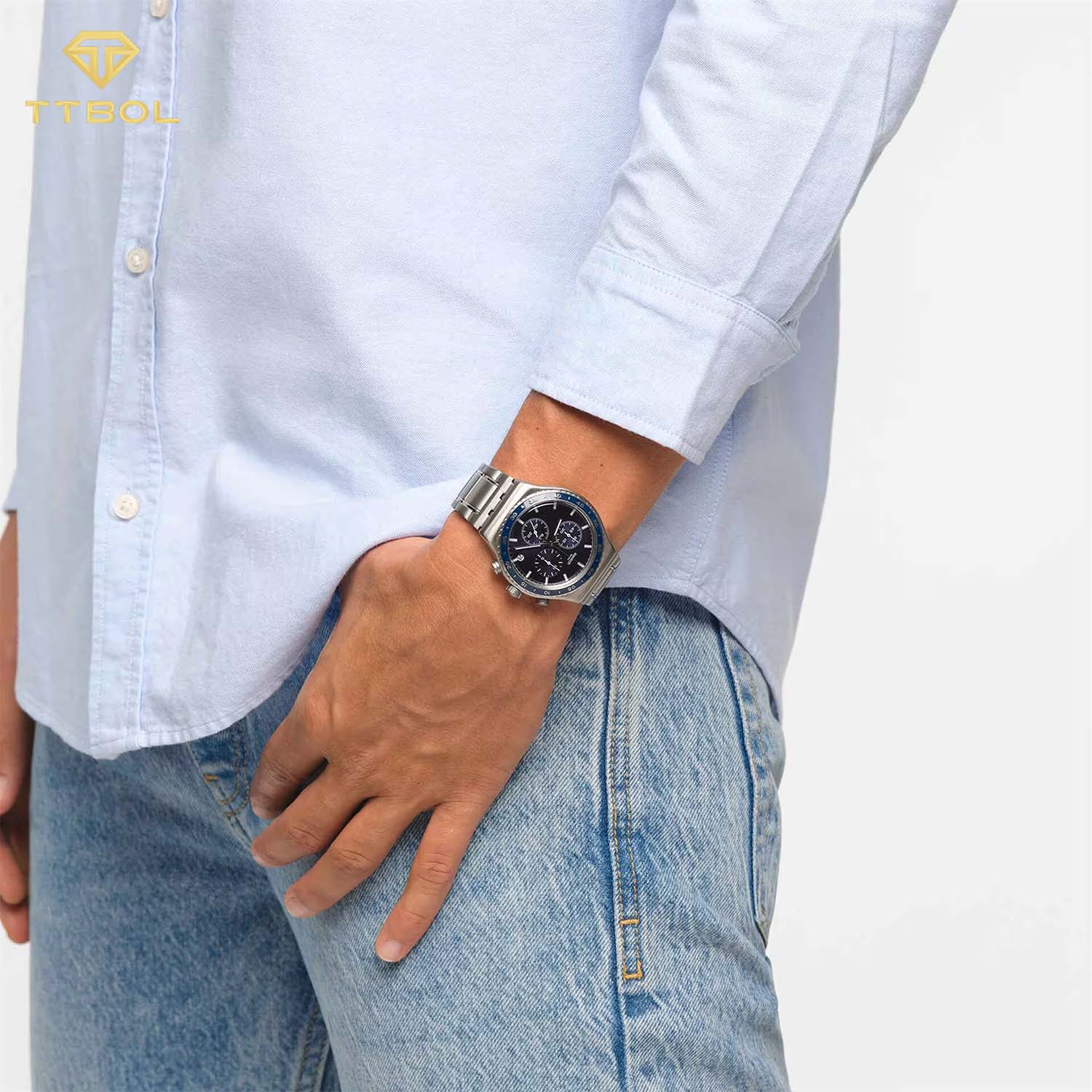 ساعت مچی سواچ سه موتوره SWATCH YVS496G