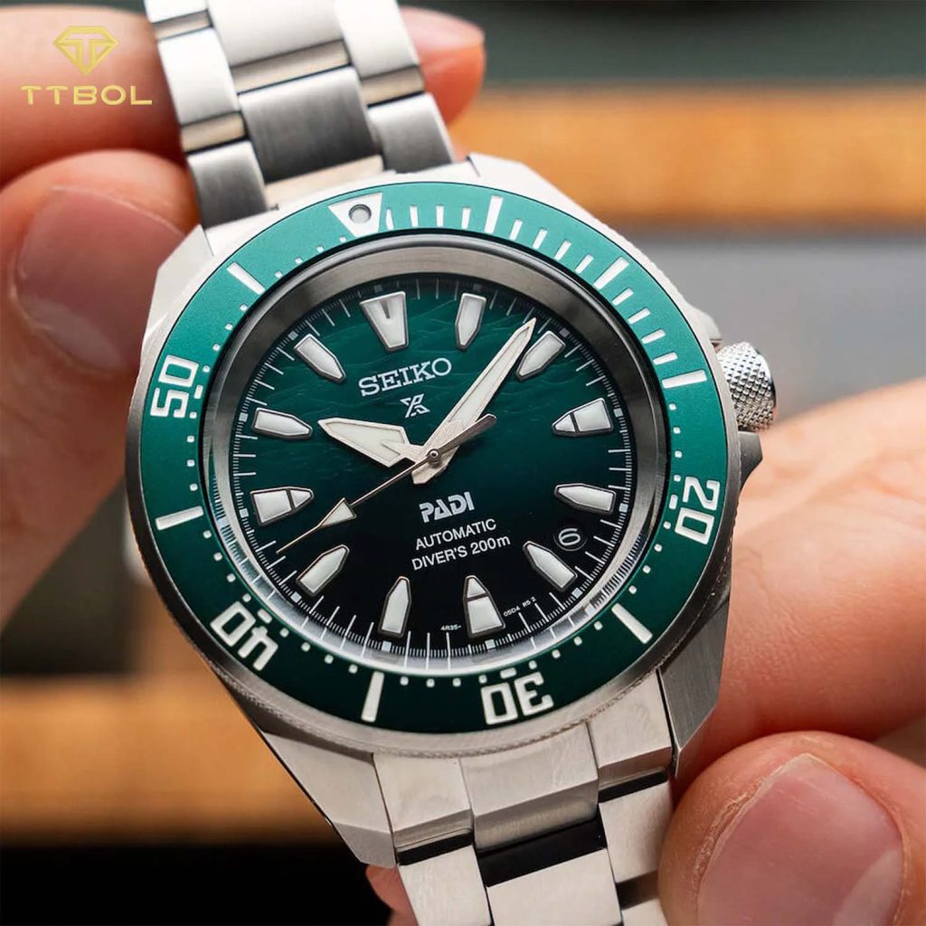 ساعت مچی مردانه سیکو صفحه سبز پروسپکس SEIKO SRPL53K1