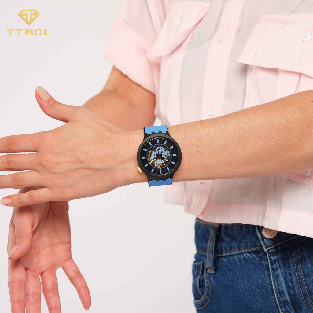 ساعت مچی مردانه سواچ کوارتز SWATCH SB03B108