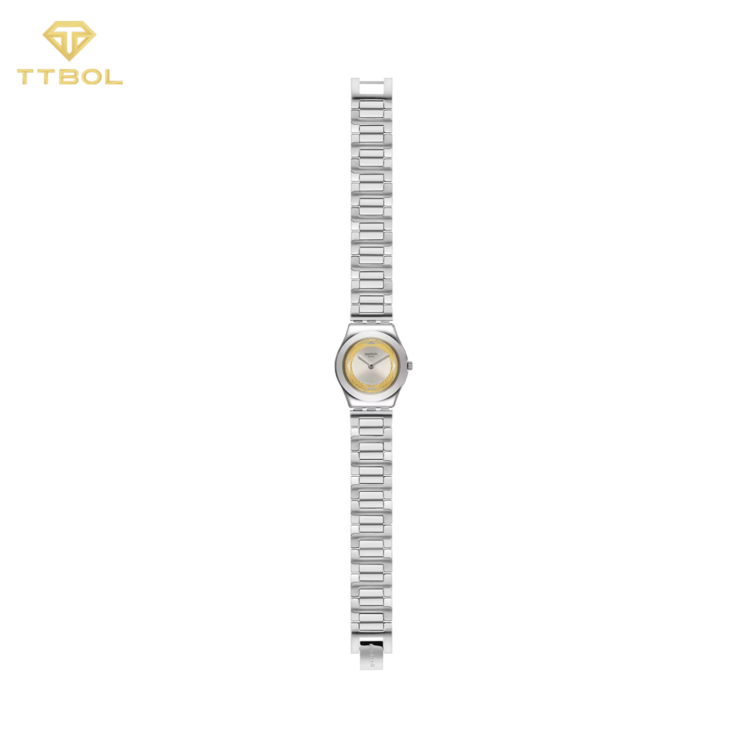ساعت مچی زنانه سواچ بند استیل SWATCH YSS328G