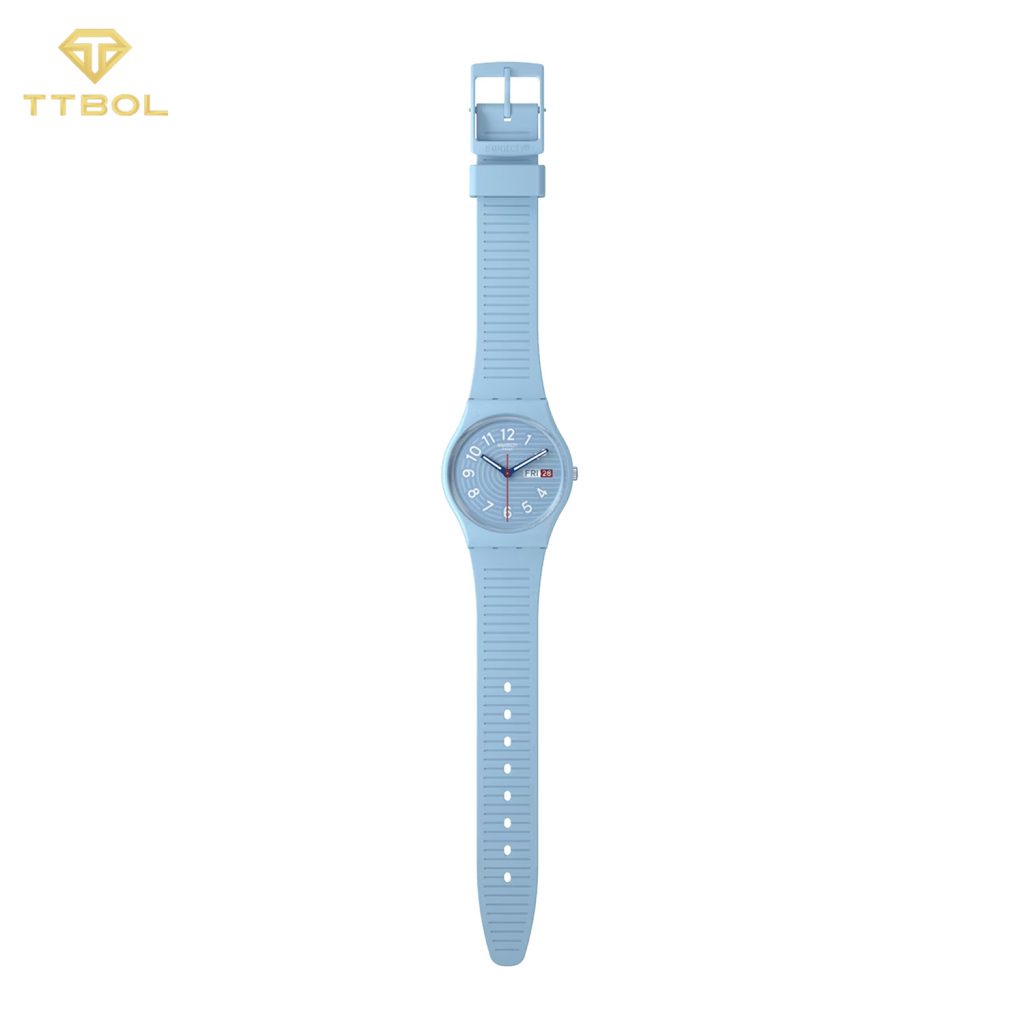 ساعت مچی سواچ آبی رنگ SWATCH SO28S704