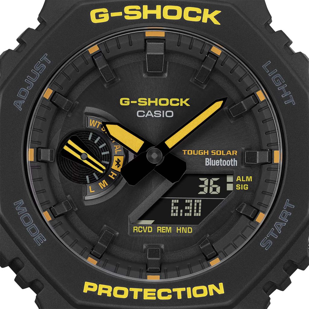 ساعت مچی مردانه کاسیو جیشاک دیجیتالی و عقربه ای CASIO G-SHOCK GA-B2100CY-1A