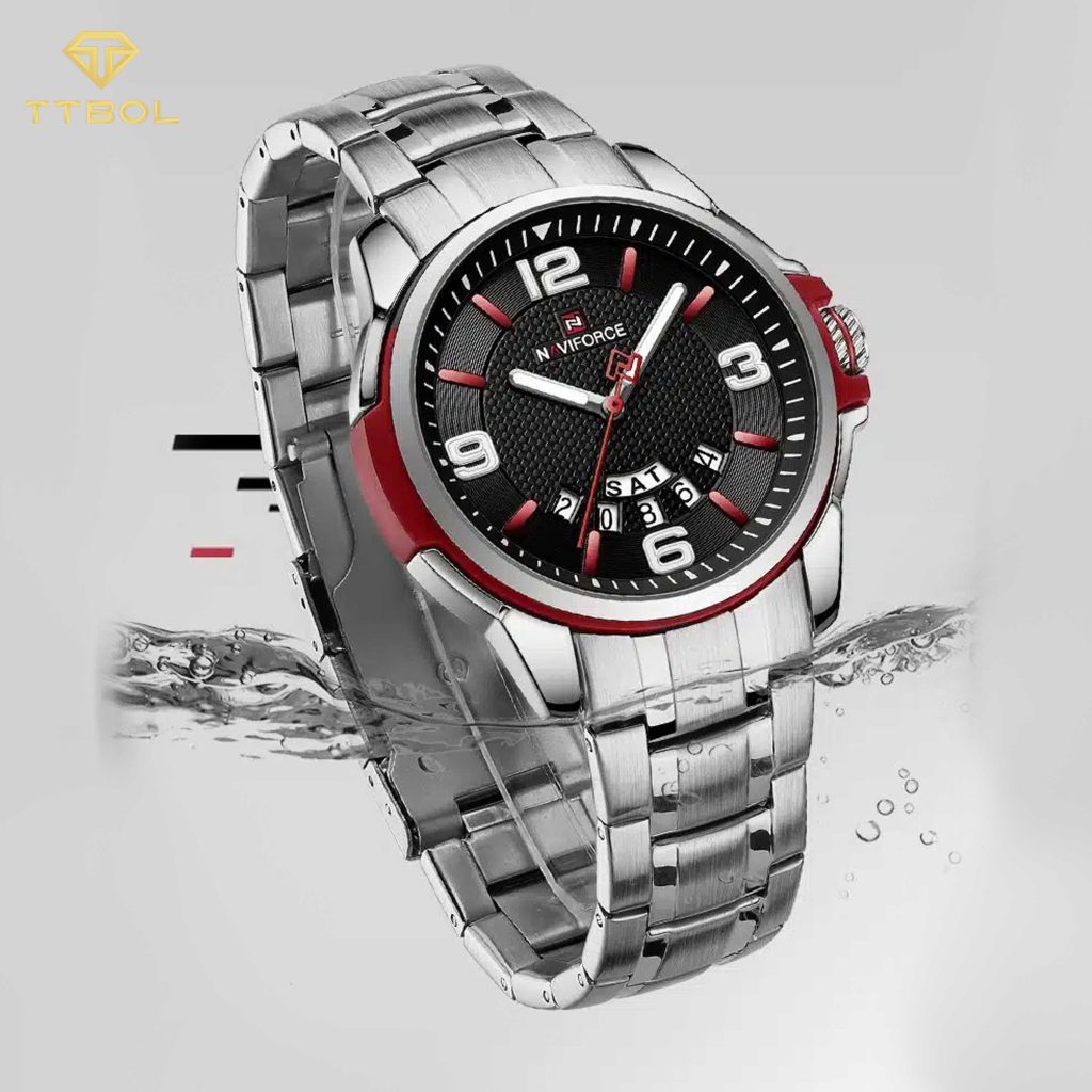 ساعت مچی مردانه ناوی فورس NAVIFORCE 9215S S/R/B