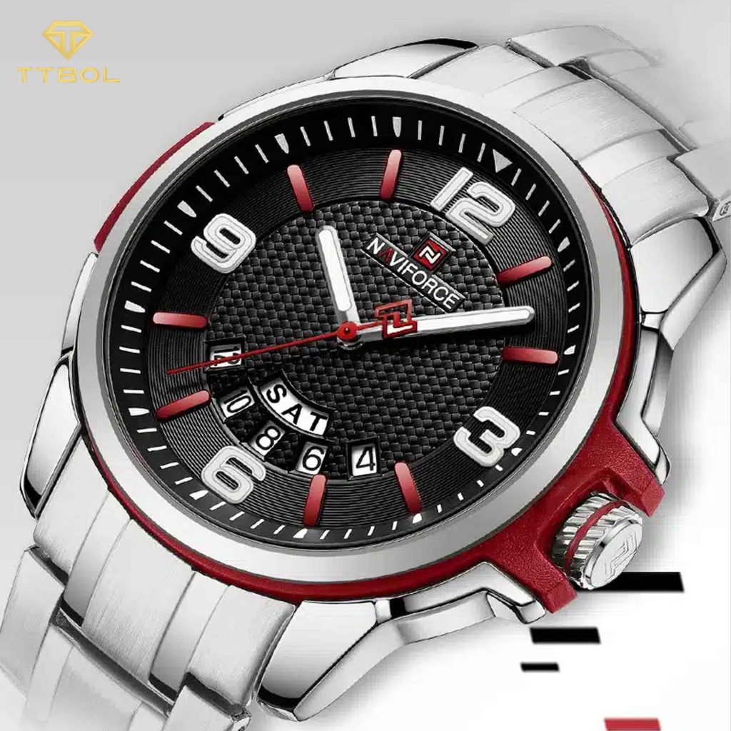ساعت مچی مردانه ناوی فورس NAVIFORCE 9215S S/R/B